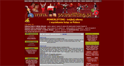 Desktop Screenshot of powerlifting.pl